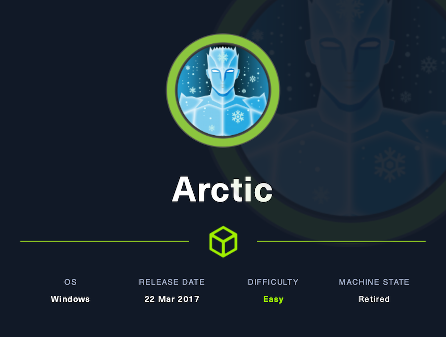 HTB: Arctic