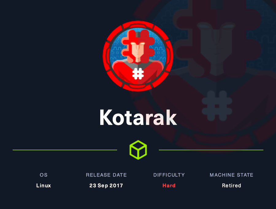 HTB: Kotarak