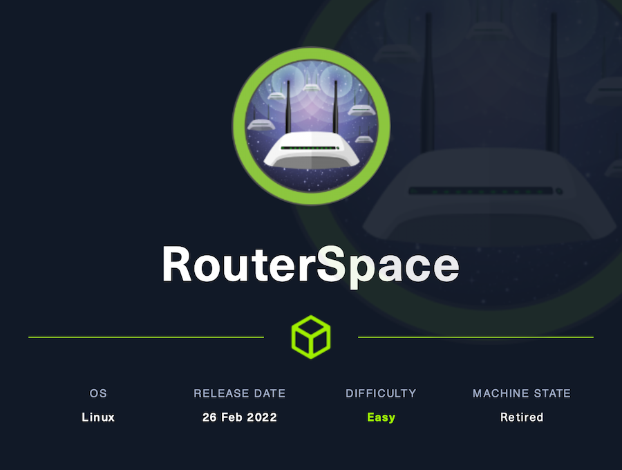 HTB: RouterSpace